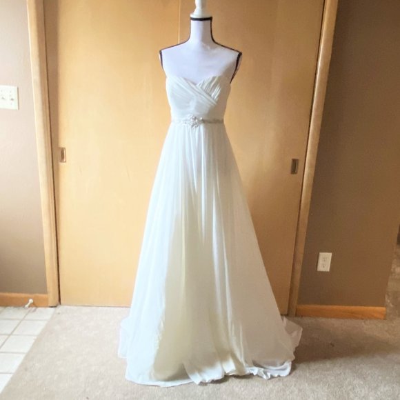 New Sz 12 Jasmine Collection White Goddess Wedding - Picture 1 of 9